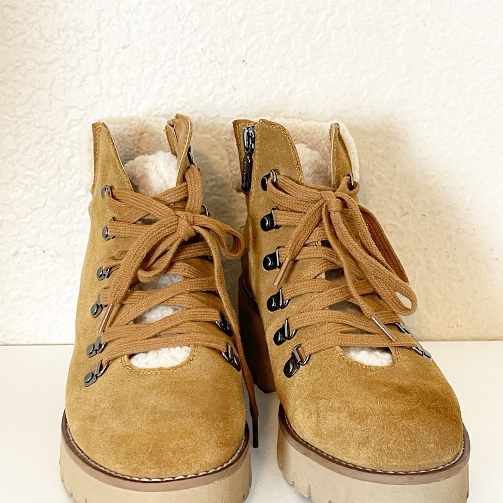 Blondo Devin Waterproof with Sherpa fur Camp Boots Gorpcore. 8 - Picture 15 of 17
